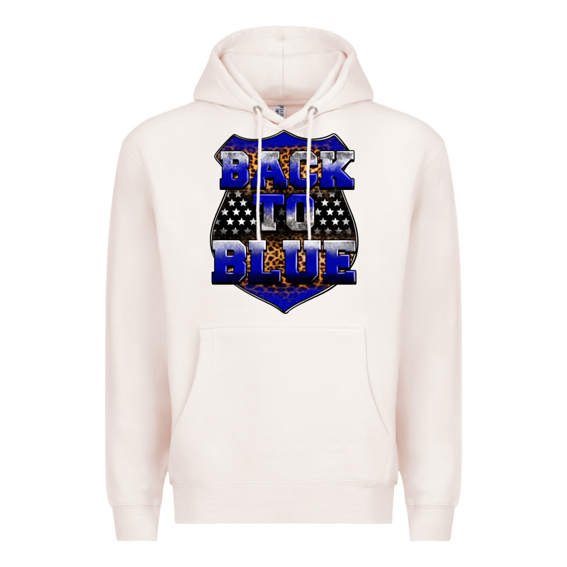 Back The Blue Premium Hoodie by Neo Western | Teevron