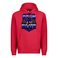 Cardinal Back the blue Premium Hoodie - Neo Western