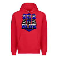 Red Back the blue Premium Hoodie - Neo Western