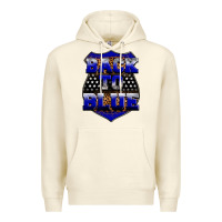 Sandshell Back the blue Premium Hoodie - Neo Western