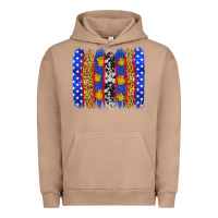 Pigment Burro American police brushstrokes Urban Hoodie - Neo Western
