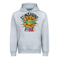 Heather Grey sunshine on my mind Urban Hoodie - SublimationCraftShop