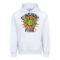 White sunshine on my mind Urban Hoodie - SublimationCraftShop
