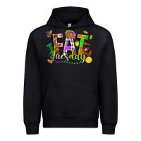 Black fat tuesday Urban Hoodie - FaDigitalArtStudio