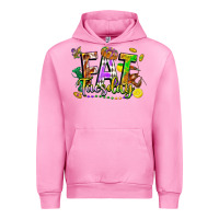 Fuchsia Pink fat tuesday Urban Hoodie - FaDigitalArtStudio