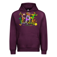 Mauve Wine fat tuesday Urban Hoodie - FaDigitalArtStudio