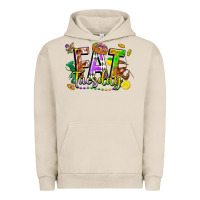 Pigment French Oak fat tuesday Urban Hoodie - FaDigitalArtStudio