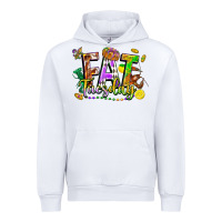 White fat tuesday Urban Hoodie - FaDigitalArtStudio