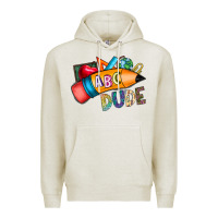 Oatmeal Heather dude Premium Hoodie - CowhideDigitalArt