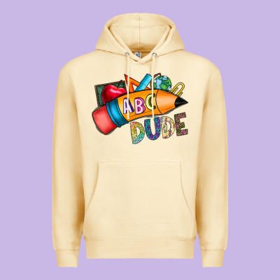 Dude Premium Hoodie Designed By Cowhidedigitalart