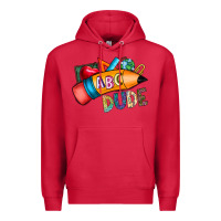 Cardinal dude Premium Hoodie - CowhideDigitalArt