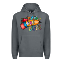 Rock dude Premium Hoodie - CowhideDigitalArt