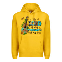 Lemon the lord is my strength and my song guitar with su Premium Hoodie - AdoDesignShop