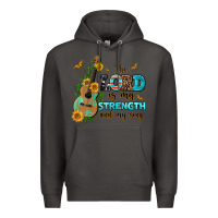 Smoke the lord is my strength and my song guitar with su Premium Hoodie - AdoDesignShop