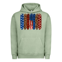 Pigment Oil Green Back to blue brushstroke 4th of july Urban Hoodie - CowGirlArtShop