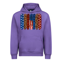 Tulip Back to blue brushstroke 4th of july Urban Hoodie - CowGirlArtShop