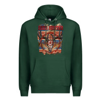 Sports Green Deer hunter 4th of july Premium Hoodie - CowGirlArtShop