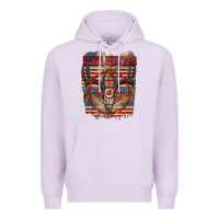 Lilac Deer hunter 4th of july Premium Hoodie - CowGirlArtShop
