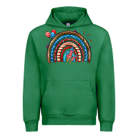 Emerald American rainbow Urban Hoodie - Neo Western
