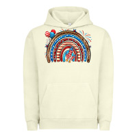 Pigment Pistachio American rainbow Urban Hoodie - Neo Western