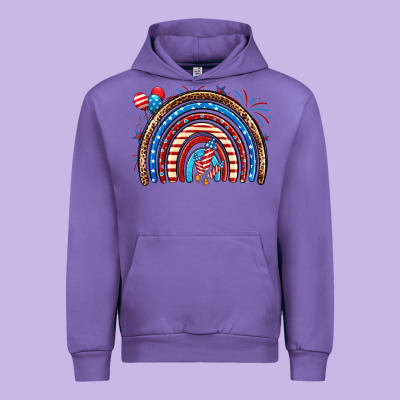 American Rainbow Urban Hoodie Designed By Neo Western