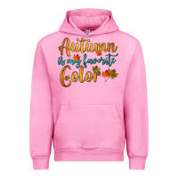 Fuchsia Pink autumn is my favorite color Urban Hoodie - HRA Design Shop
