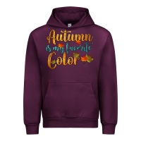 Mauve Wine autumn is my favorite color Urban Hoodie - HRA Design Shop
