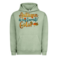 Pigment Oil Green autumn is my favorite color Urban Hoodie - HRA Design Shop