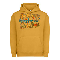 Pigment Peanut Butter autumn is my favorite color Urban Hoodie - HRA Design Shop