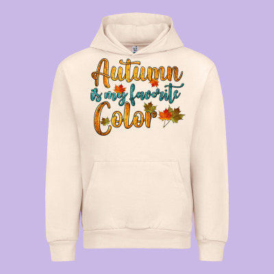 Autumn Is My Favorite Color Urban Hoodie Designed By Hra Design Shop