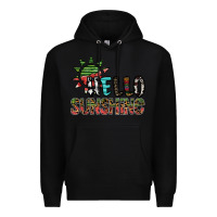 Black hello sunshine Premium Hoodie - SublimationCraftShop
