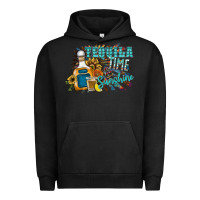 Pigment Black tequila time & sunshine Urban Hoodie - SublimationCraftShop