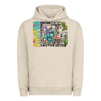 Pigment French Oak cactus Urban Hoodie - CowhideDigitalArt