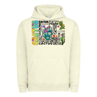 Pigment Pistachio cactus Urban Hoodie - CowhideDigitalArt