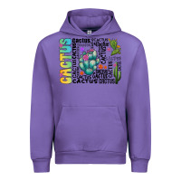 Tulip cactus Urban Hoodie - CowhideDigitalArt