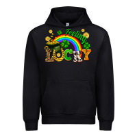 Black feeling lucky Urban Hoodie - FaDigitalArtStudio
