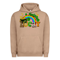 Pigment Burro feeling lucky Urban Hoodie - FaDigitalArtStudio