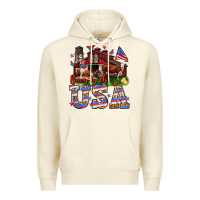 Sandshell Barn in the USA Premium Hoodie - Neo Western