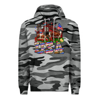 Slate Camo Barn in the USA Premium Hoodie - Neo Western