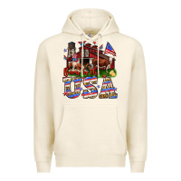 Tofu Barn in the USA Premium Hoodie - Neo Western