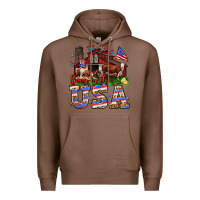 Chestnut Barn in the USA Premium Hoodie - Neo Western
