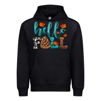 Black hello fall Urban Hoodie - HRA Design Shop