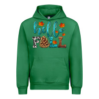 Emerald hello fall Urban Hoodie - HRA Design Shop
