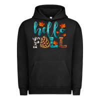 Pigment Black hello fall Urban Hoodie - HRA Design Shop