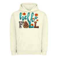 Pigment Pistachio hello fall Urban Hoodie - HRA Design Shop