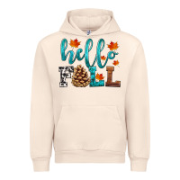 Sandshell hello fall Urban Hoodie - HRA Design Shop