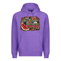 Purple hot aunt summer Premium Hoodie - SublimationCraftShop