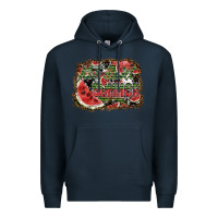 Navy hot aunt summer Premium Hoodie - SublimationCraftShop