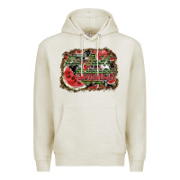Oatmeal Heather hot aunt summer Premium Hoodie - SublimationCraftShop