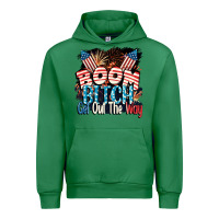Emerald Boom bitch get out the way 4th of July Urban Hoodie - CowGirlArtShop